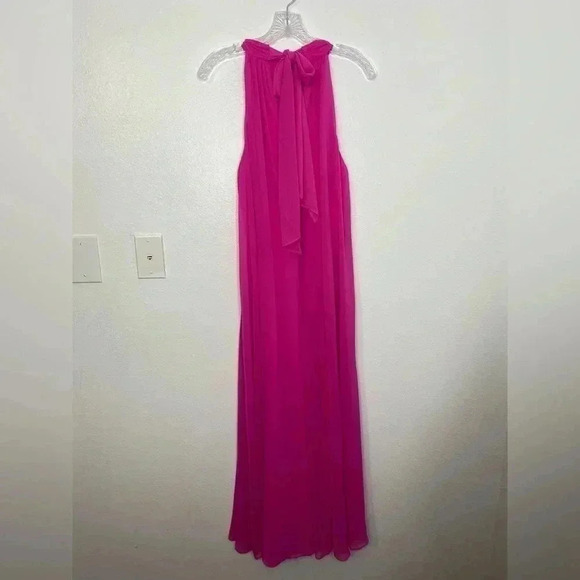 Halogen Sleeveless Halter Neck Jumpsuit in Taffy Pink - Picture 5 of 7